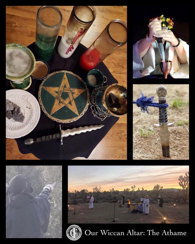 Inner Circle Sanctuary: Our Wiccan Altar: The Athame