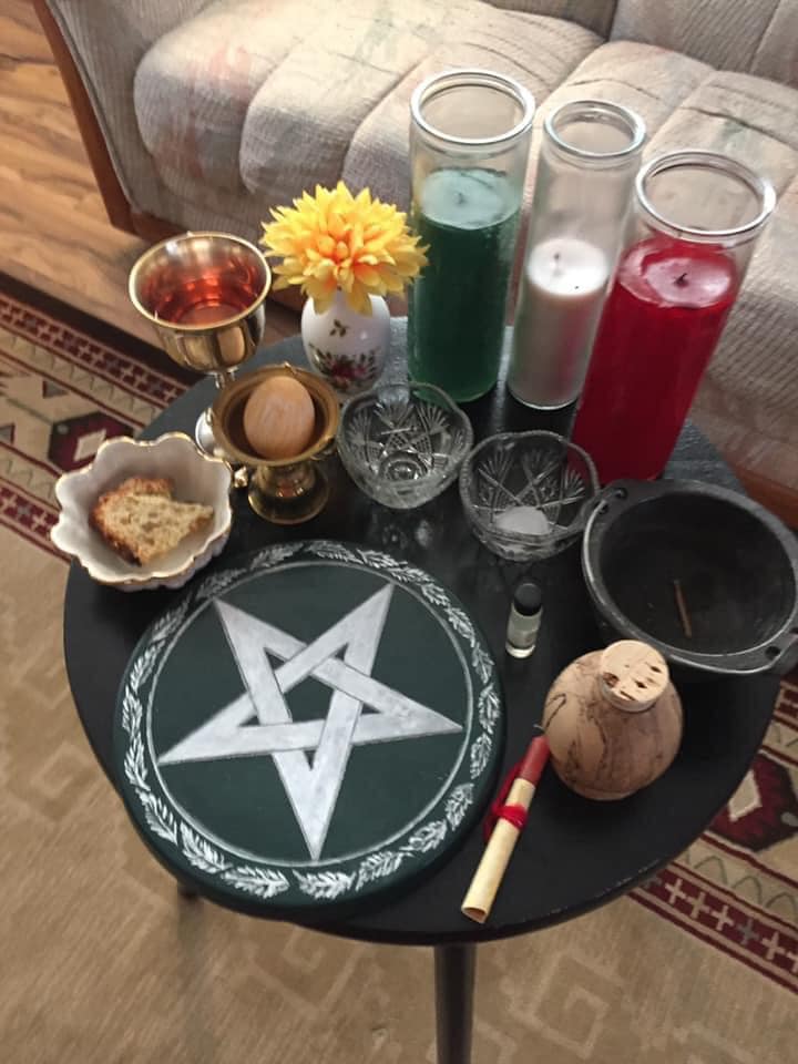 Inner Circle Sanctuary Everyone learns how to create an altar no matter how simple